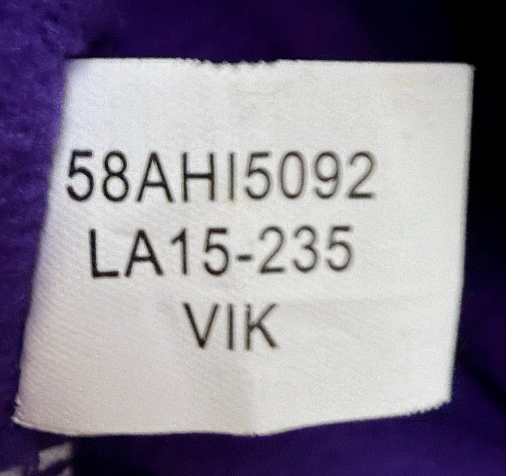 NFL Men's Purple Minnesota Vikings Colorblock Full-Zip Fleece Jacket — view 5
