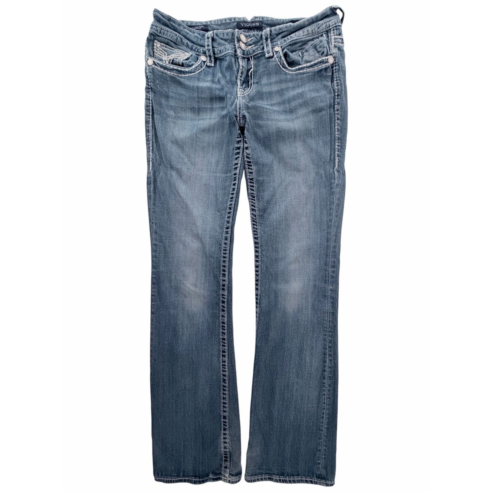Vigoss Boot Cut Jeans Womens 9/10 Blue