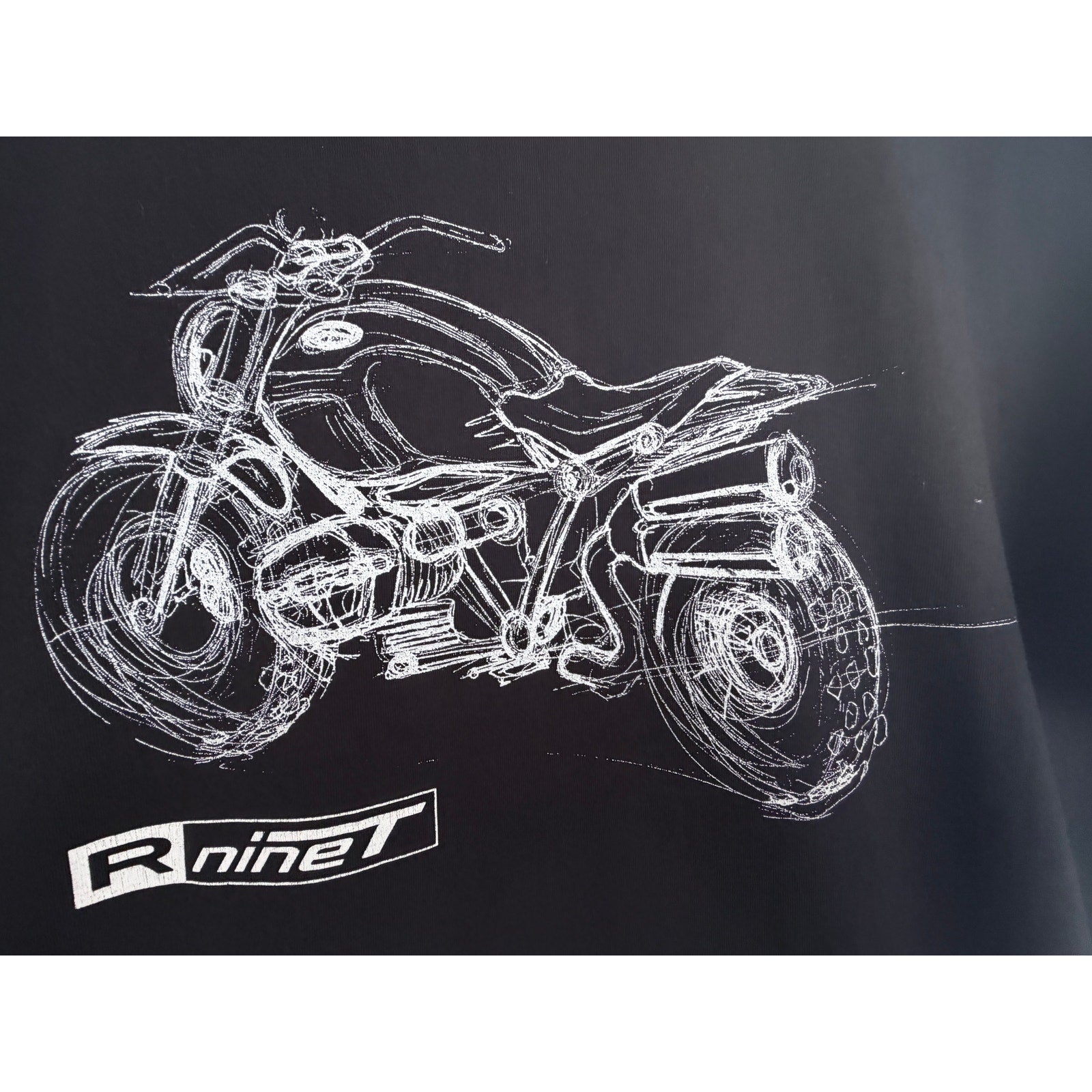 BMW Motorrad R nineT T Shirt Mens XL Black Motorcycle Graphic Short Sleeve