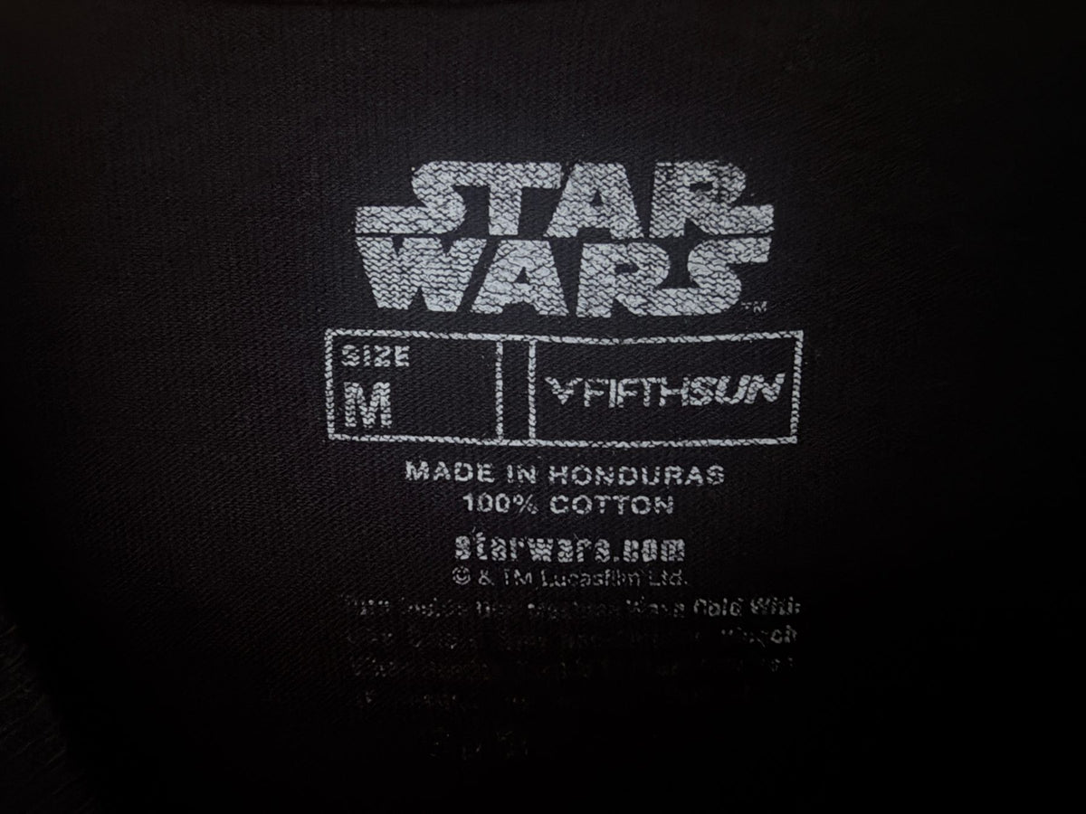 Star Wars Men's Black Star Wars Crewneck T-Shirt — brand label