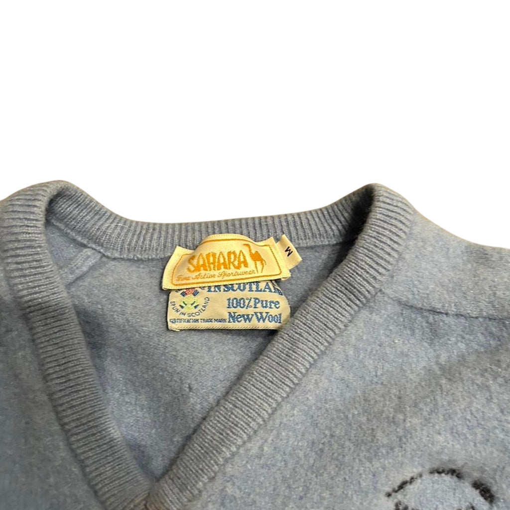 Sahara Blue Sweaters Vintage 1980s san diego super
