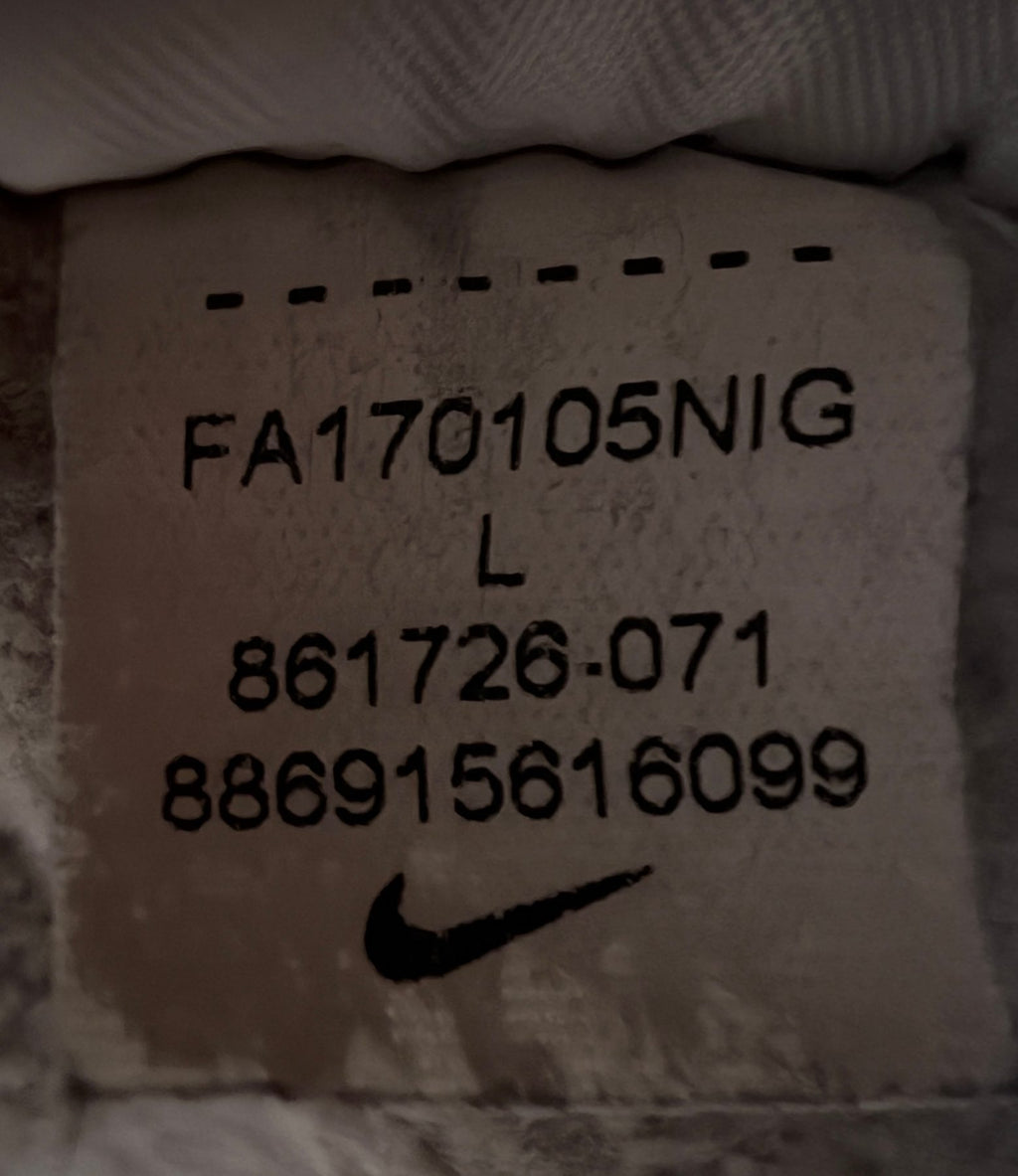 Nike Men's Gray Full-Zip Fleece Oversized Hoodie — view 7