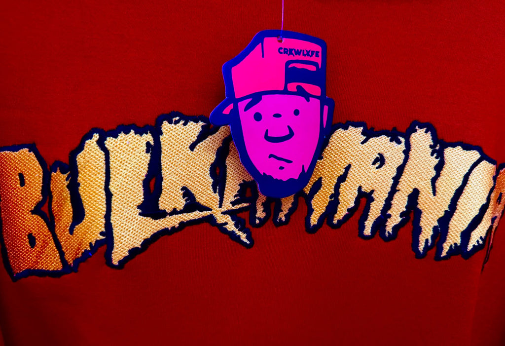 Crew Lyfe Men's Red Bulkmania Hoodie — view 4