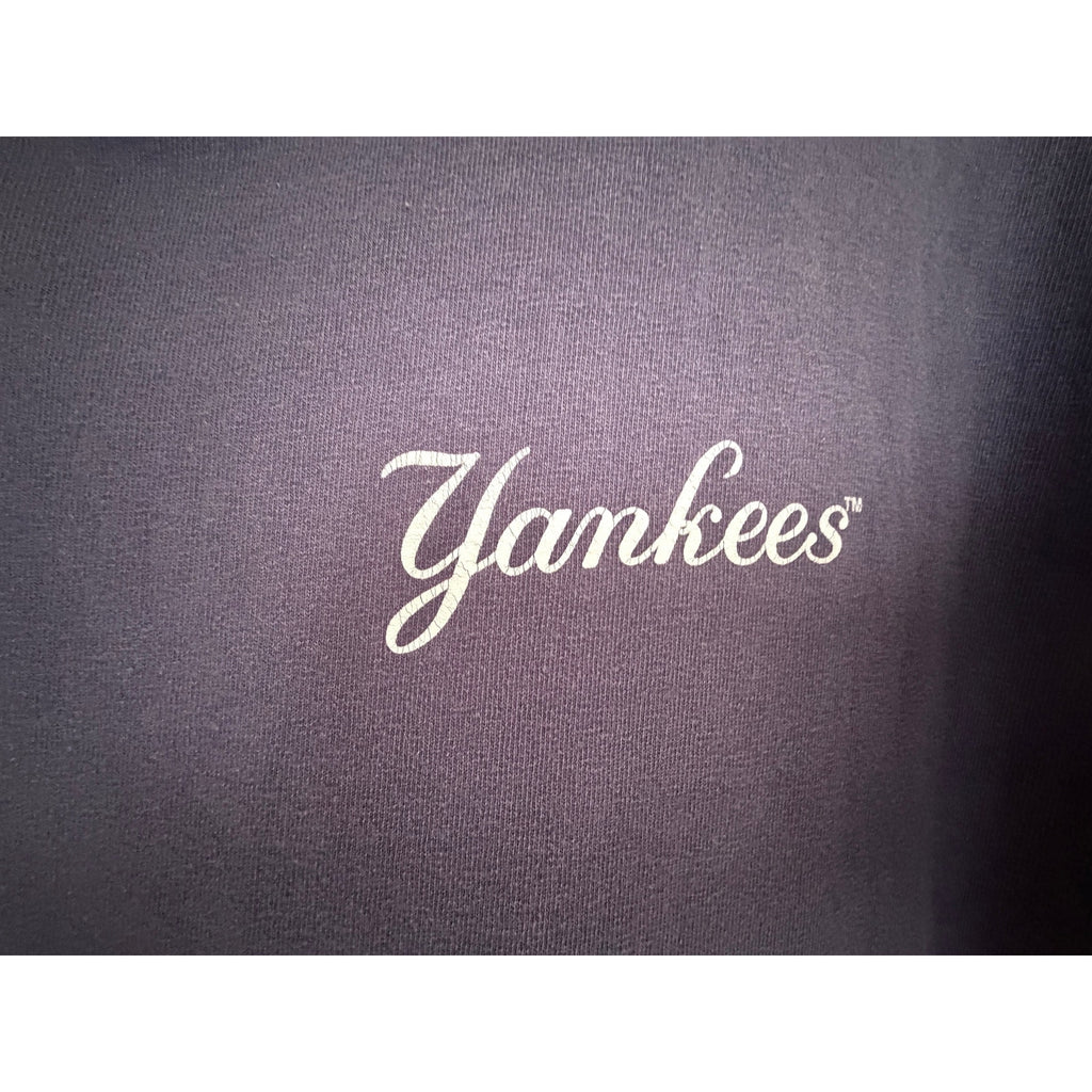 Majestic New York Yankees T Shirt Mens 2XL Blue MLB Graphic Logo additional view 5