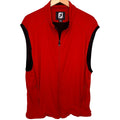 FootJoy Men's Red DryJoys Vest — front view