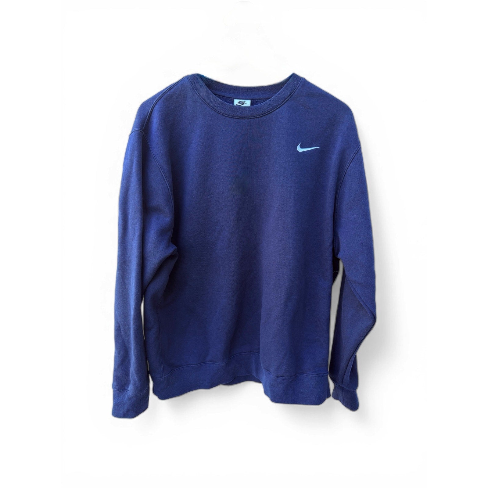 Nike Blue Crewneck Sweatshirt XL Swoosh