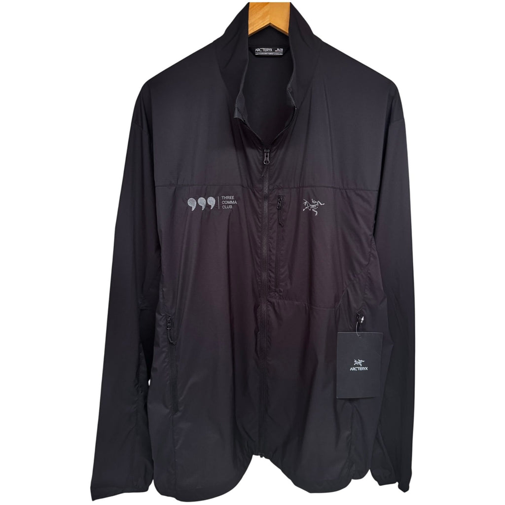 Arc'teryx Men's Black Squamish Jacket M Jacket — front view