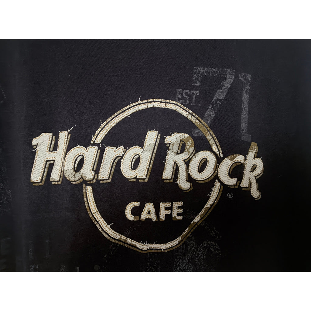 Hard Rock Cafe Cabo Wabo Cantina T Shirt Mens XL Black Graphic Short Sleeve Tee