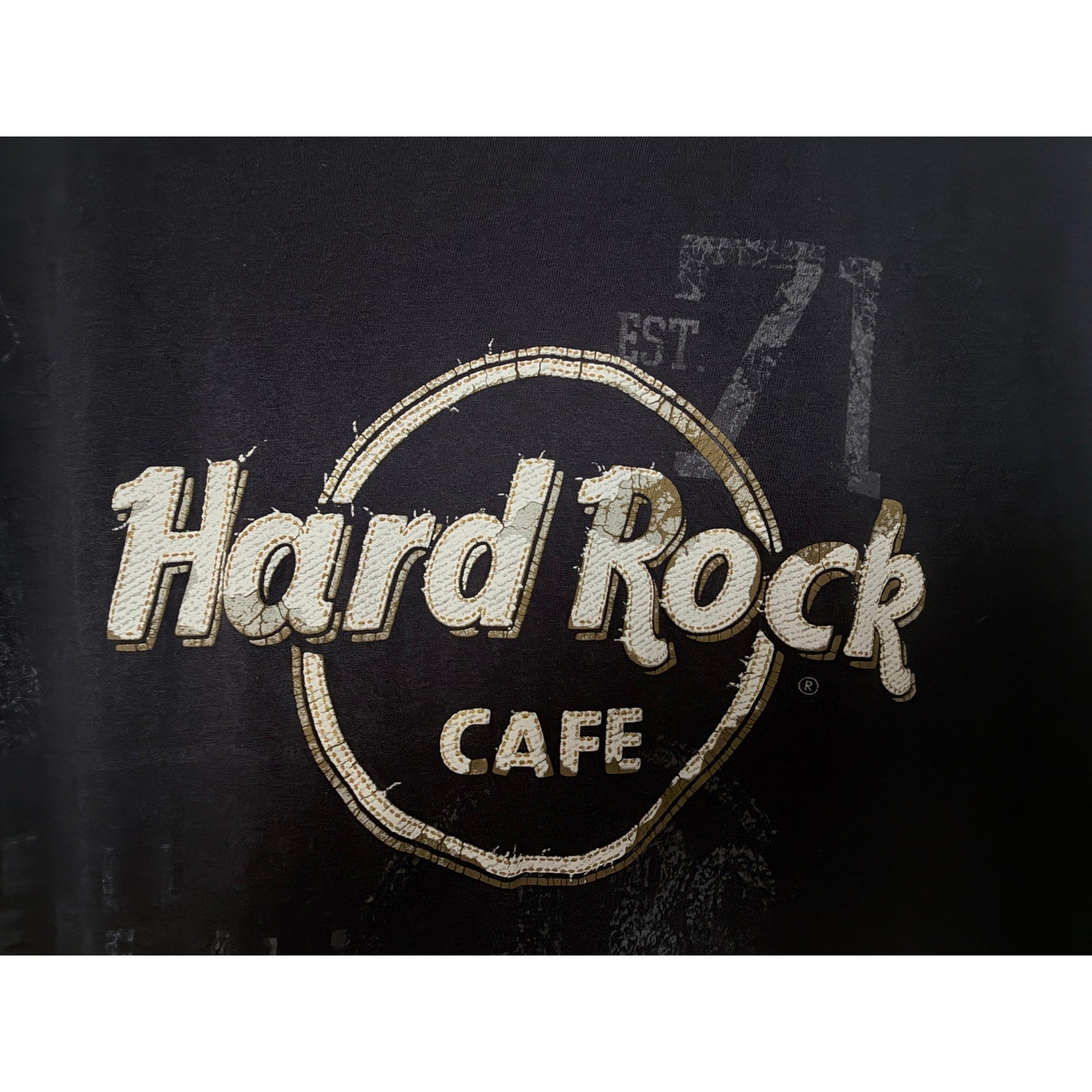 Hard Rock Cafe Cabo Wabo Cantina T Shirt Mens XL Black Graphic Short Sleeve Tee