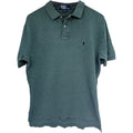 Polo Ralph Lauren Polo Shirt Mens Medium Green Heather Pony Logo Short Sleeve