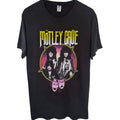 Optima Men's Black Mötley Crüe T-Shirt — front view