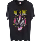 Optima Men's Black Mötley Crüe T-Shirt — front view