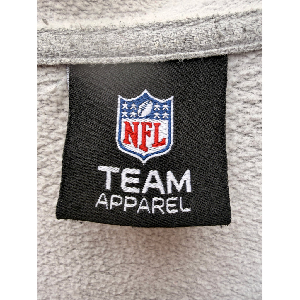 Las Vegas Raiders Hoodie Mens Large Gray NFL Team Apparel AFC West Pullover