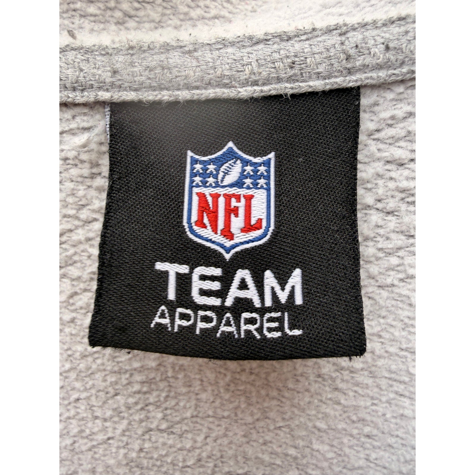 Las Vegas Raiders Hoodie Mens Large Gray NFL Team Apparel AFC West Pullover
