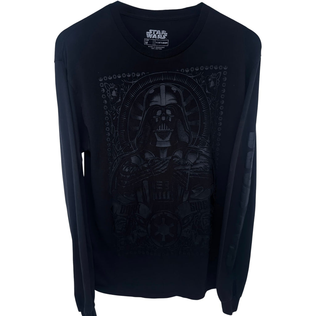 Star Wars Men's Black Star Wars Crewneck T-Shirt — front view