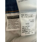 Levi's Women's Mid Length Distressed Denim Shorts 30 detail image 3