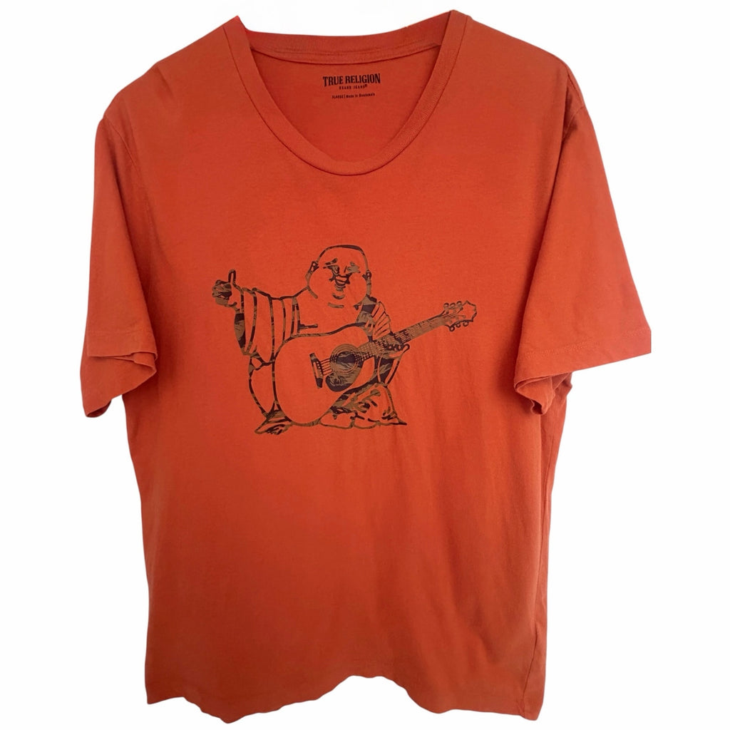 True Religion Buddha Graphic Tee Mens XL