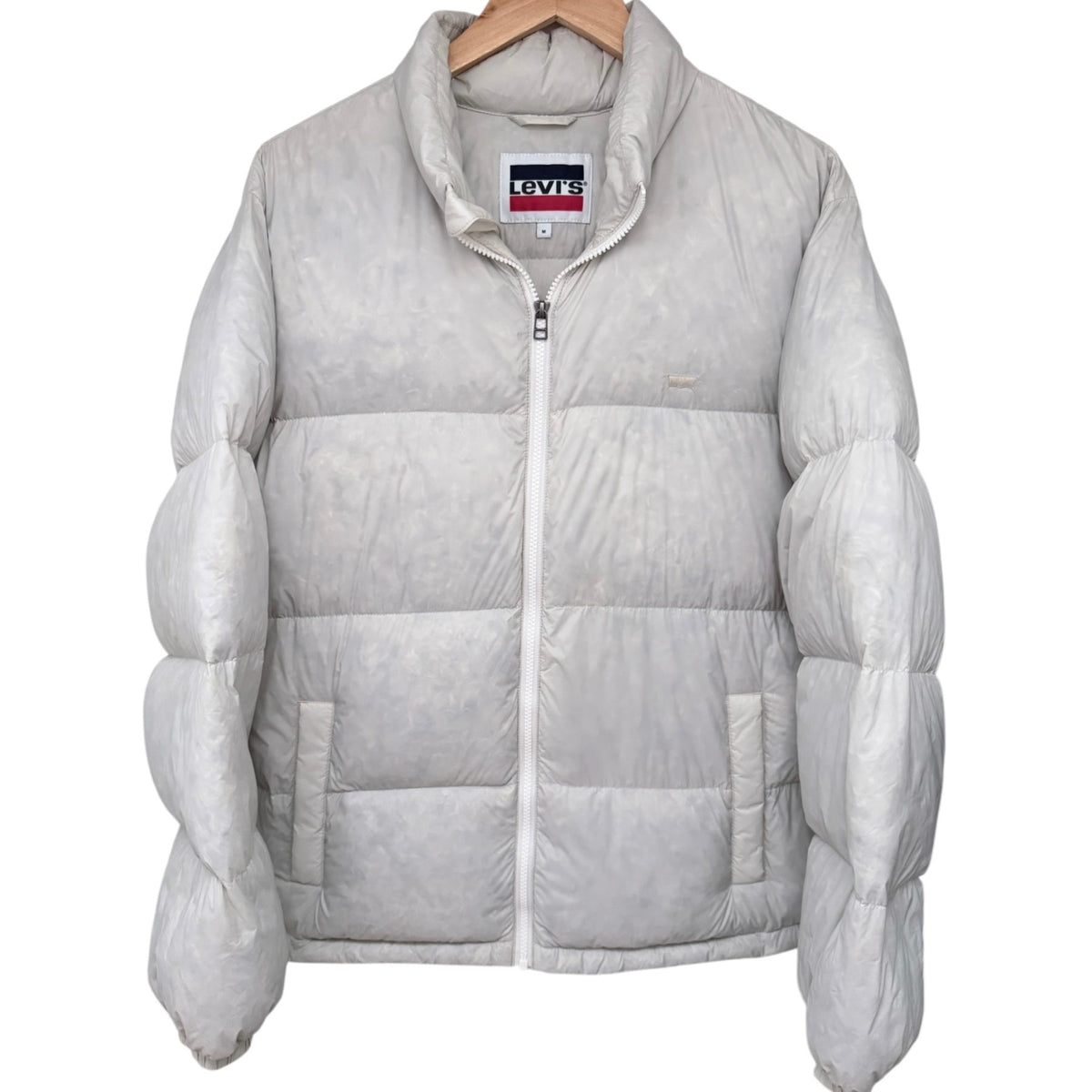 Levi's Men's White Jacket — front view