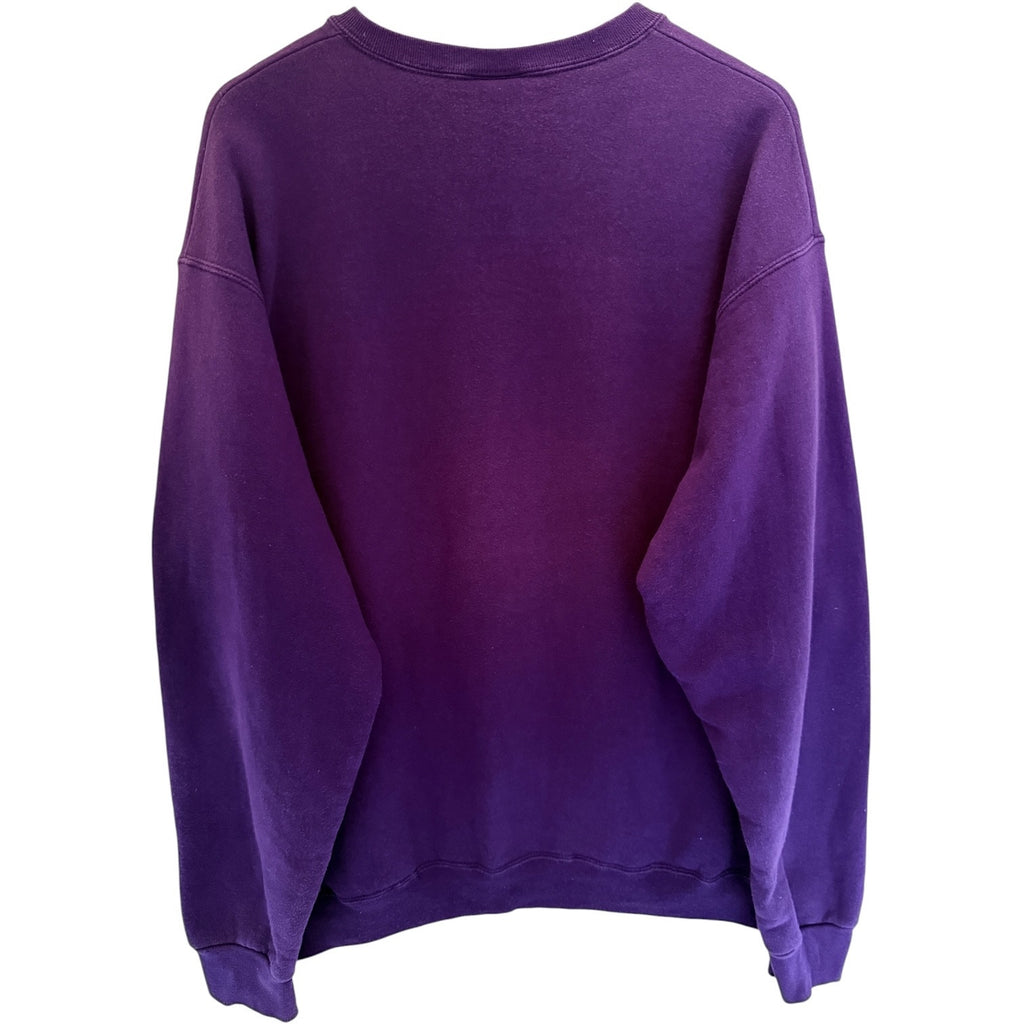 Super Bowl XXXV Sweatshirt Mens XL Purple Baltimore Ravens 2001 NFL Crewneck