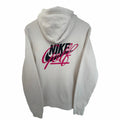 Nike Golf Club Fleece Mens M White Pink Graphic Hoodie