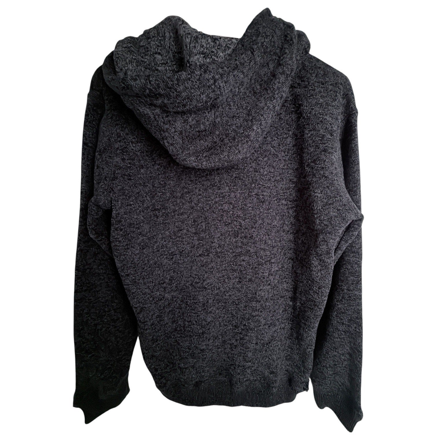Quiksilver Full Zip Knit Hoodie Mens XL Gray