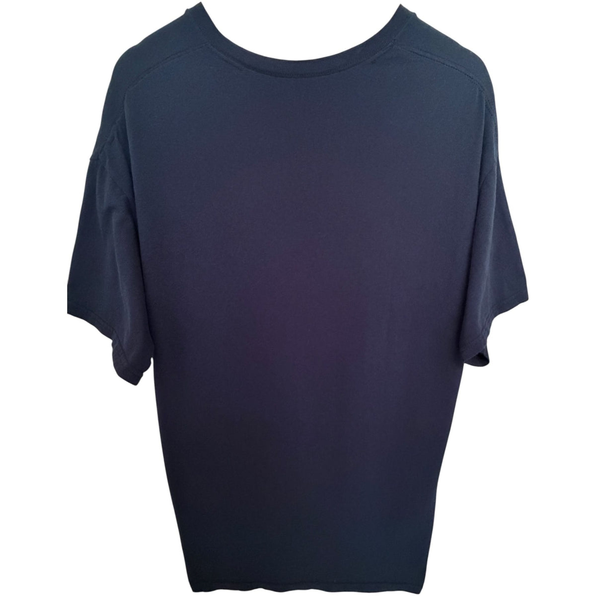 John Force Racing Men's Black John Force Crewneck T-Shirt — back view