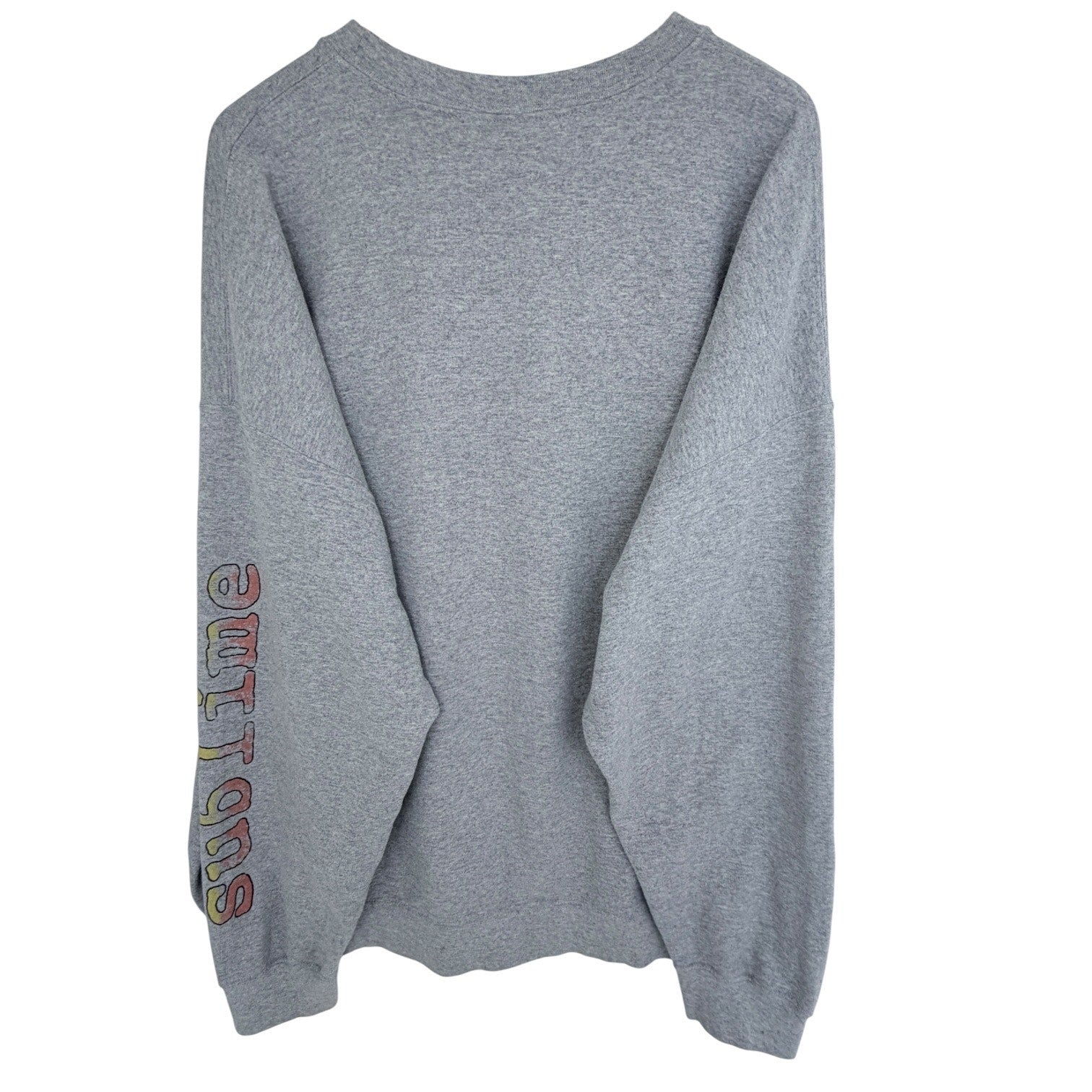 Sublime Big Meaty Sun Crewneck Sweatshirt Mens L XL Gray Graphic Pullover