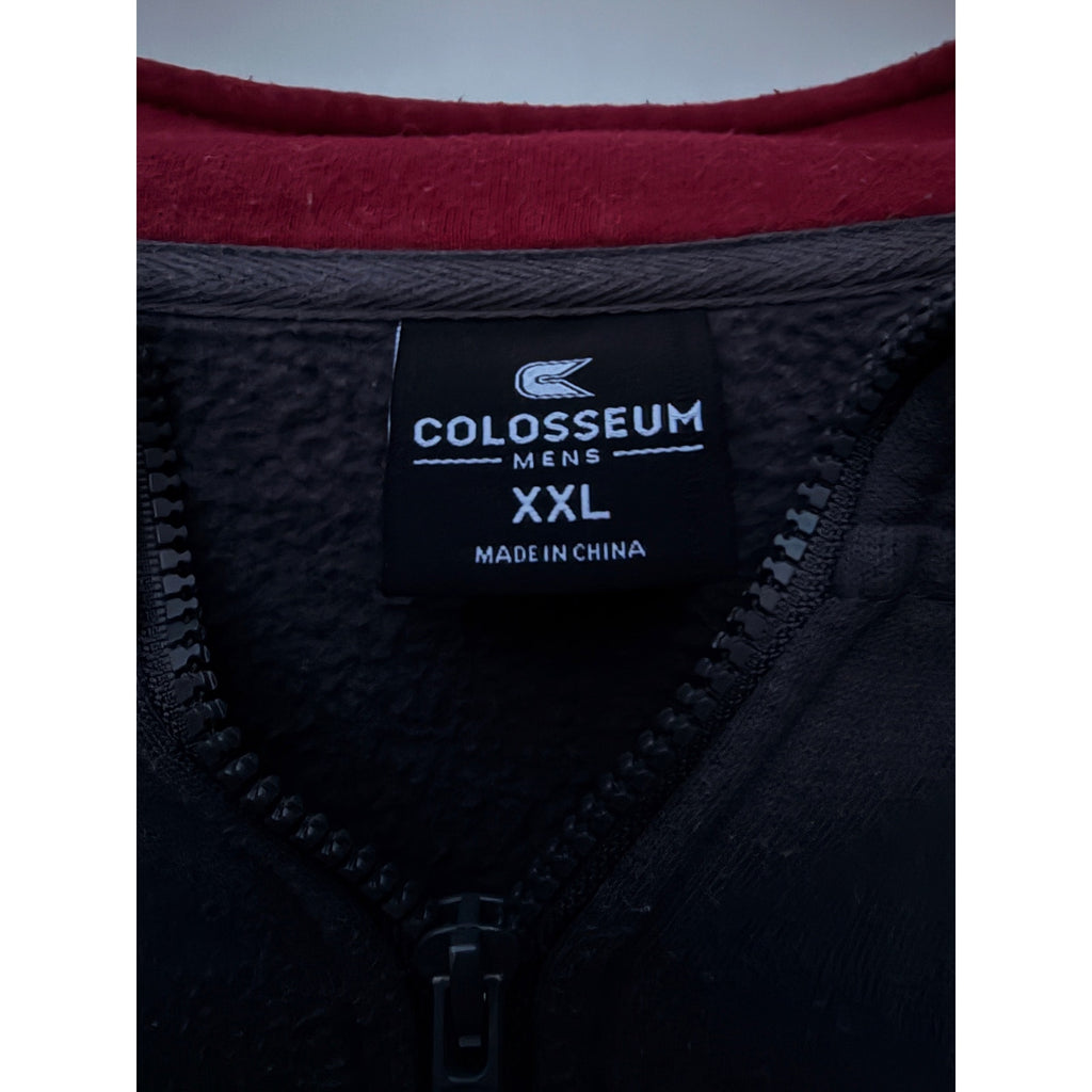 Alabama Crimson Tide Quarter Zip Sweatshirt M XXL Black Colosseum NCAA Pullover