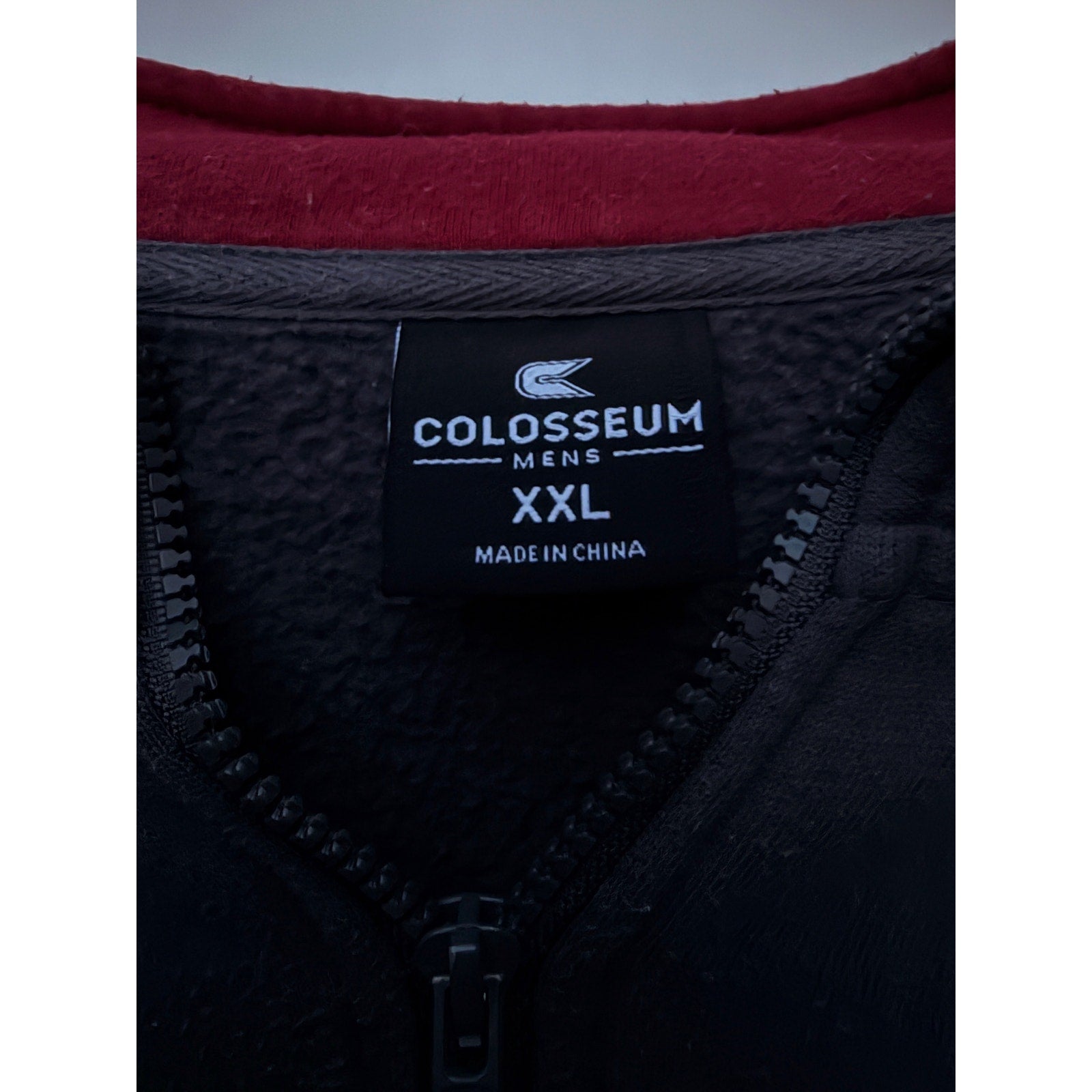 Alabama Crimson Tide Quarter Zip Sweatshirt M XXL Black Colosseum NCAA Pullover
