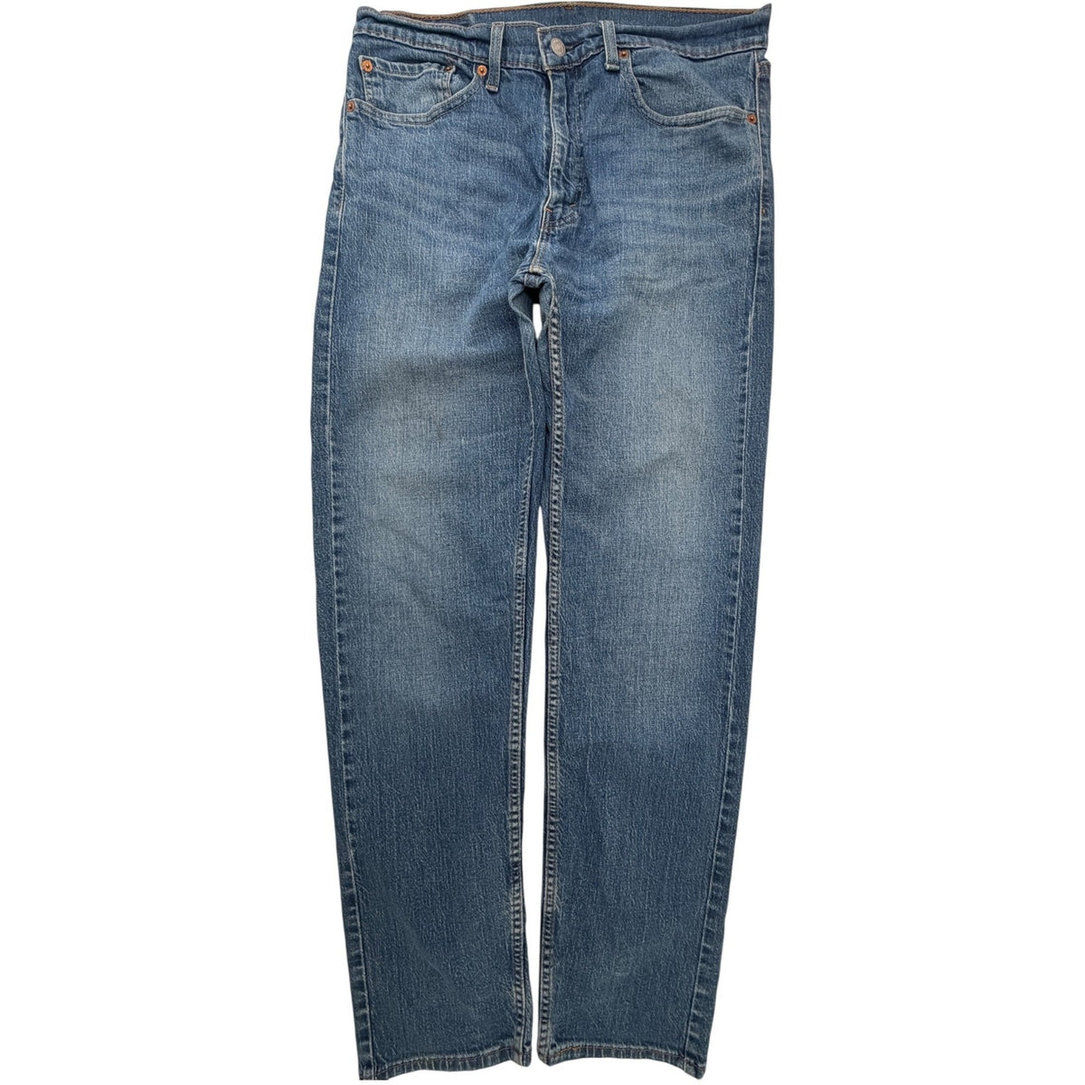 Levi's Men's 505 Regular Jeans 34x32 Blue product image