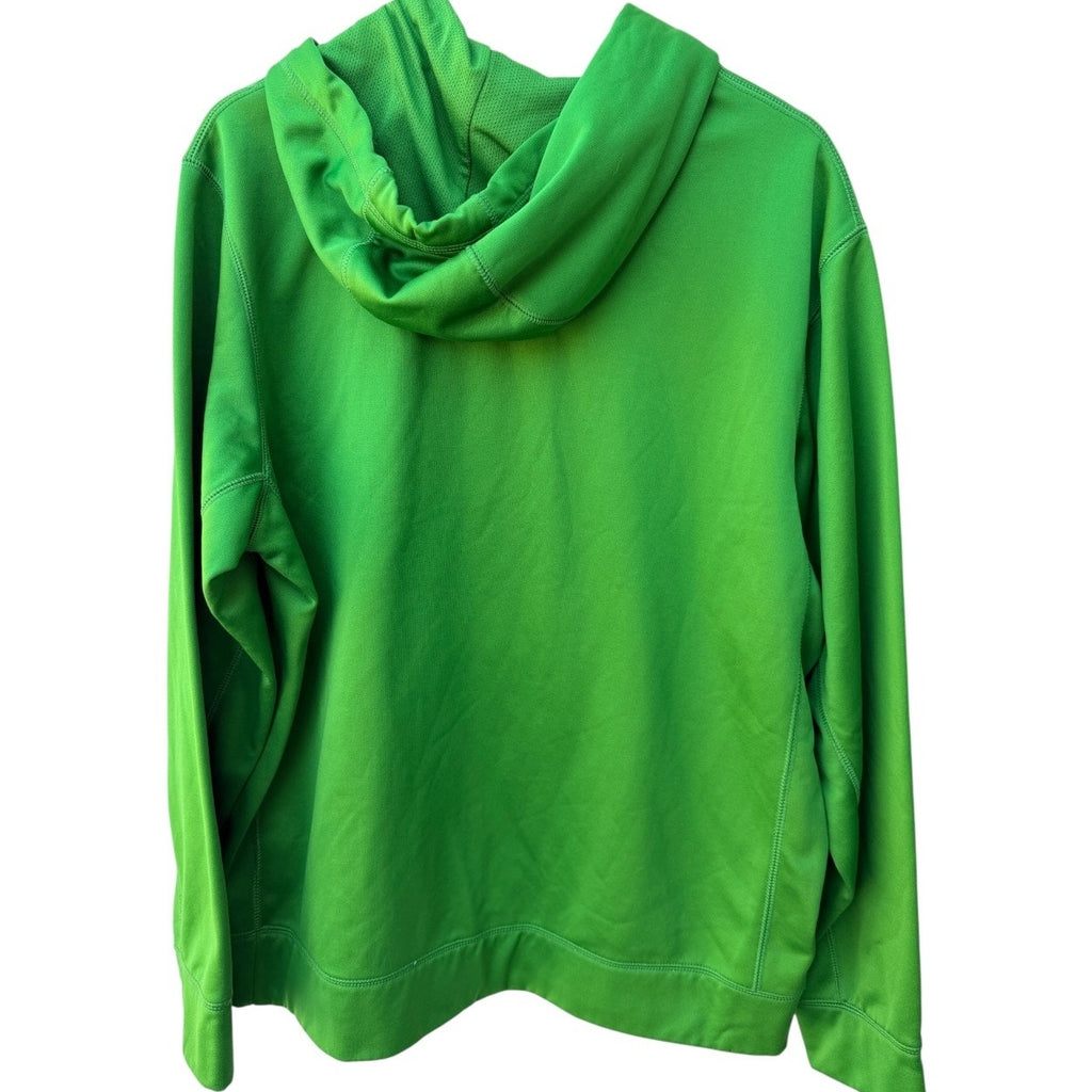 Nike Therma-Fit Hoodie Mens XL Green Pullover Sweatshirt
