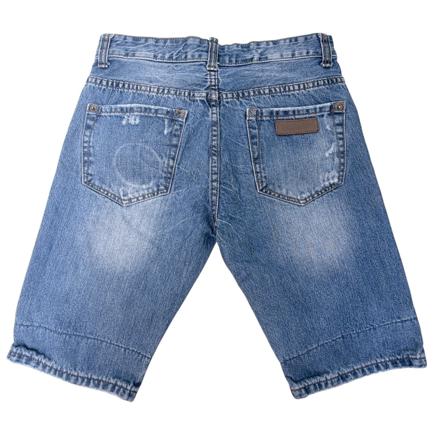 DSquared2 Mens Jean Shorts Size 29 Distressed Denim Designer Luxury Italy Style