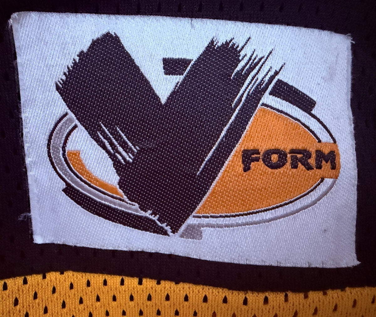 Teamwork Men's Black Yellow Scorpions #00 Hockey Jersey — photo 4