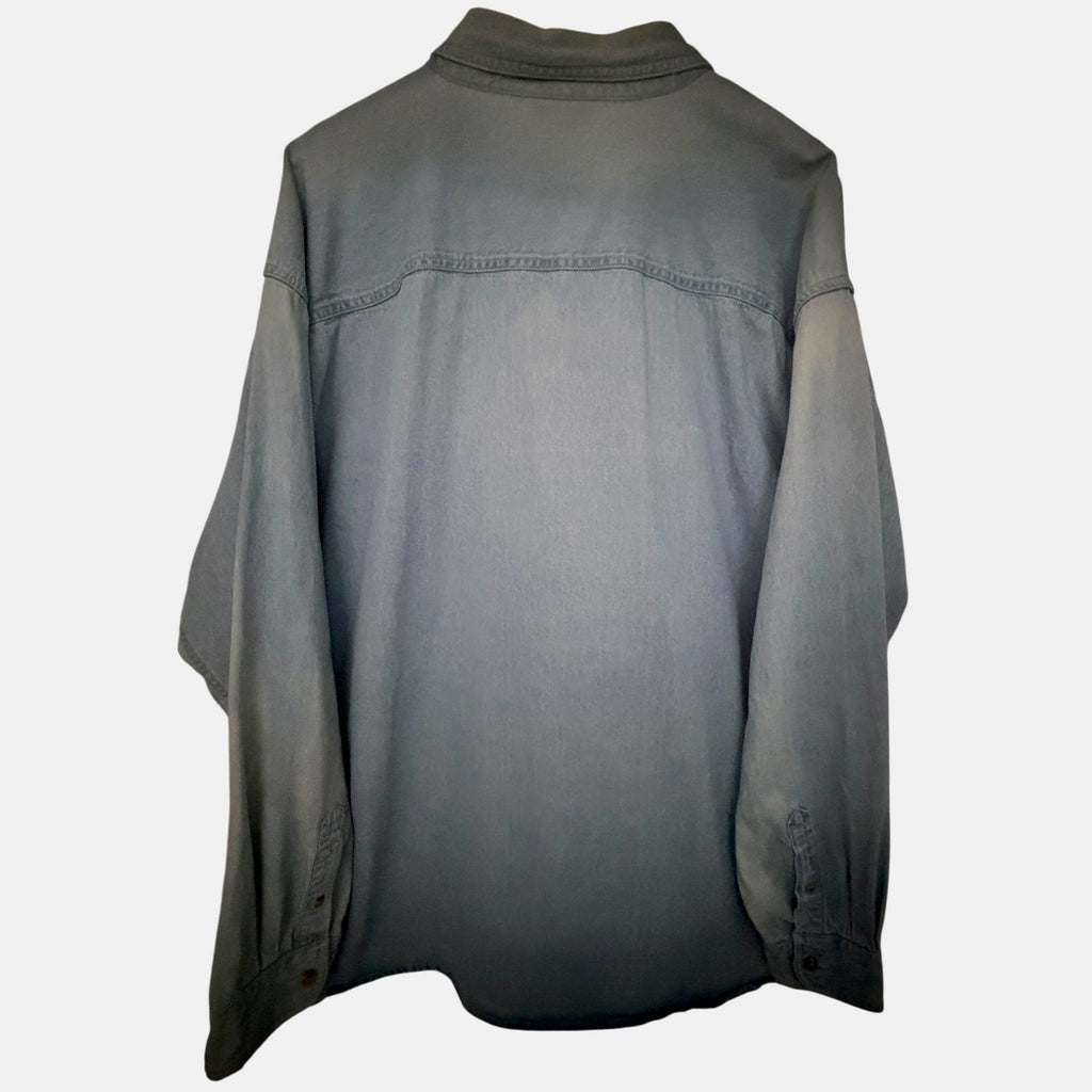 Chase Authentics Men's Blue Jeff Gordon NASCAR Denim Button-Up — photo 2