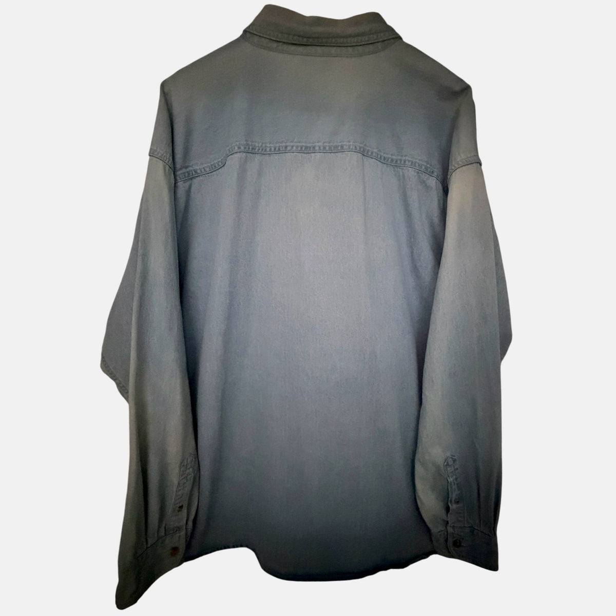 Chase Authentics Men's Blue Jeff Gordon NASCAR Denim Button-Up — photo 2