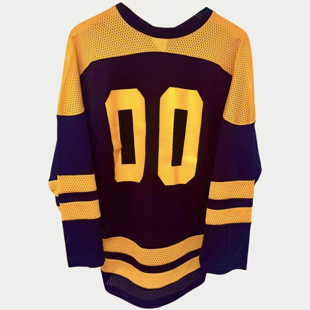 Teamwork Men's Black Yellow Scorpions #00 Hockey Jersey — photo 2