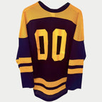 Teamwork Men's Black Yellow Scorpions #00 Hockey Jersey — photo 2