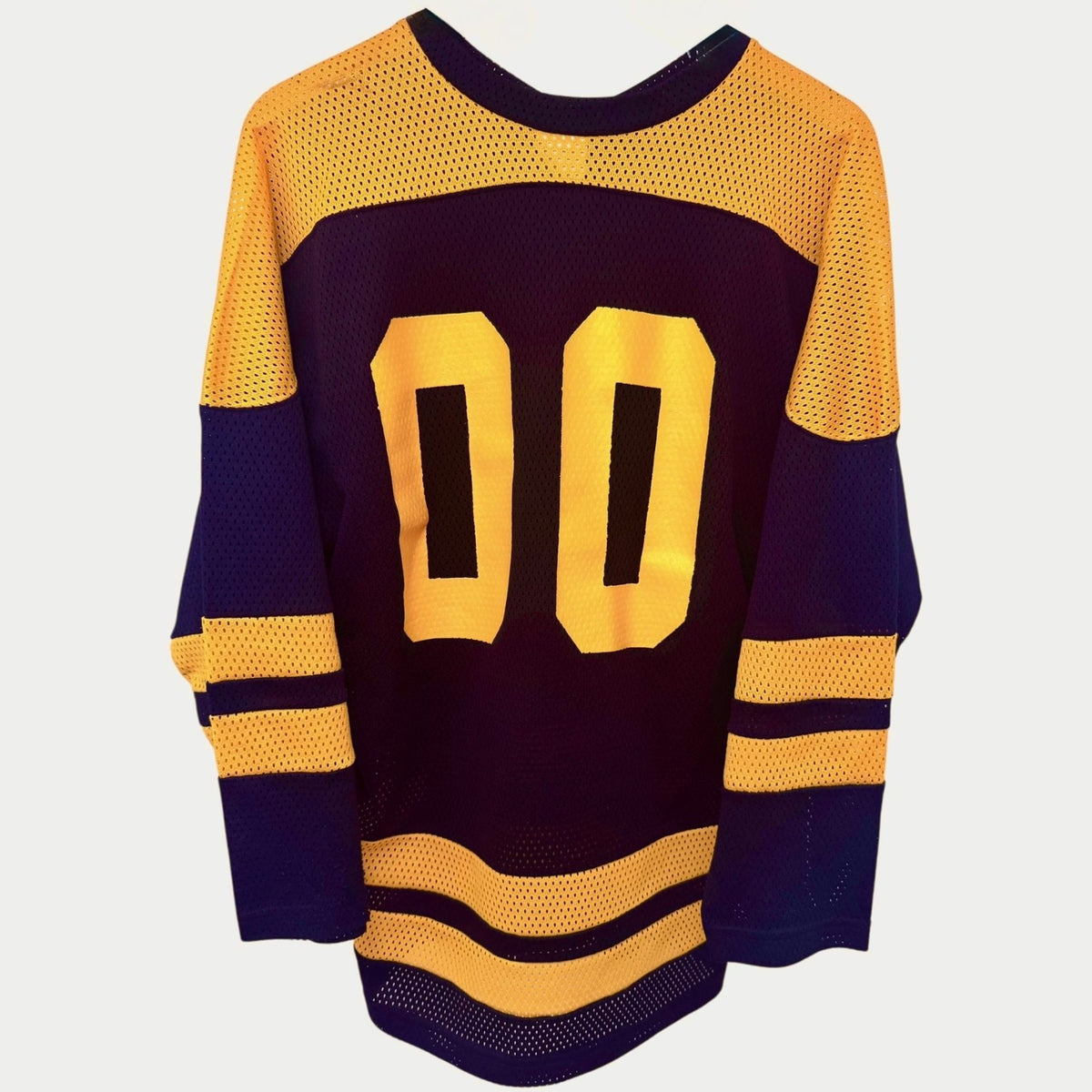Teamwork Men's Black Yellow Scorpions #00 Hockey Jersey — photo 2